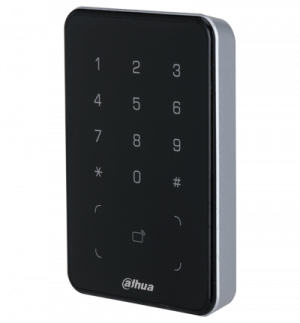 DAHUA DHI-ASR2101A - Lectora de Tarjetas MiFare con Teclado Touch/ para Password/ Conexión RS-485 y Wiegand/ Leds Rojo y Verde/ Fondo de Luz Azul - Image 4