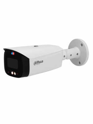 DAHUA IPC-HFW3449T1-AS-PV-V2 Cámara IP Bullet 4MP ofrece TiOC, WizSense, AcuPick, Iluminador Dual, Disuasión Activa, Lente 3.6mm, asi como sirena y estrobo azul y rojo, SMD 4.0 y protección IP67. Con ranura micro SD. - Image 2