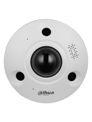 DAHUA IPC-EBW81242N - Cámara IP Fisheye 12 MP, lente 1.85 mm, visión 360°, IR 10 m. IA WizMind con conteo y análisis de personas, mapas de calor. PoE, DWDR, H.265, IP67, IK10. Incluye E/S de alarma y audio. Ideal para vigilancia integral y detallada. - Image 3