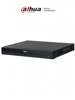 DAHUA NVR5216-8P-EI - NVR IP con tecnología Acupick y WizSense 16 canales 1U con 8 PoE, 2 HDD, H.265+/H.265, 384 Mbps, reconocimiento y detección facial, protección perimetral, SMD Plus, IA por cámara ANPR, mapa de calor, conteo de personas y metadatos. - Image 1