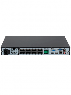 DAHUA DHI-NVR4216-16P-4KS3 NVR de 8 MP/ 4k / 16 Canales IP/ 16 Puertos PoE/ Rendimiento de 160 Mbps/ Smart H.265+/ 2 Bahias de Discos Duros/ Salidas de Video HDMI&VGA/ 4&2 E&S de Alarmas/ Soporta cámaras WizSense/ H.265+/ 4 canales SMD Plus/ - Image 3