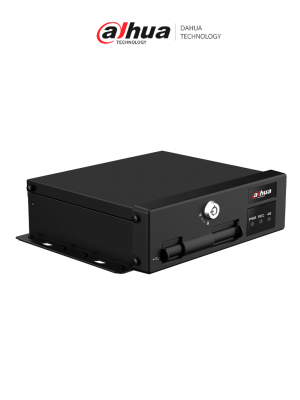 DAHUA DHI-MXVR1004-GFI - DVR Móvil 4 Canales con Inteligencia Artificial 1080p, 4G, H.265, soporta 2 Tarjetas SD, DSM/ADAS/BSD, Comunicación 3G/4G. No incluye WiFi. - Image 1