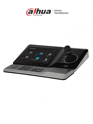 DAHUA  DHI-NKB5200-F - Teclado Controlador de Red HD/ Control de PTZs, DVRs, NVRs e IPC/ Soporta Función de Videowall/ Soporta Resolución 4k/ Onvif/ Teclado Inalámbrico/ Pantalla Tactil de 10 Pulgadas/ Wifi/ RS232/RS485/ #ProAccesorios - Image 1