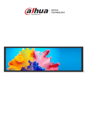 DAHUA DHI-ESL-L370-02 - Pantalla tipo Barra LCD de 37" para anaqueles ESL / Publicidad de video / Comunicación WiFi / 2 Puertos USB / /1 puerto HDMI / Imagen a color / Puerto de red RJ-45 /Resolución 1920 × 540 / RoHS / Operación 24-7 - Image 1