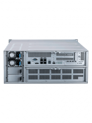 DAHUA DHI-EVS5124S Servidor IP de almacenamiento de 24 bahías y 320 canales, ofrece un potente procesador multinúcleo de 64 bits, 800 Mbps, RAID versátil, discos SATA Hot-Swap y fuente redundante 80PLUS Platino 1+1. - Image 2