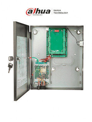 DAHUA  DHI-ASC2208C-S - Control de acceso TCP/IP gestión avanzada para 8 puertas y 8 lectoras, con soporte para 100,000 tarjetas y 150,000 eventos. Integra biométricos y admite batería de respaldo #CONGACC #ACCDA - Image 1