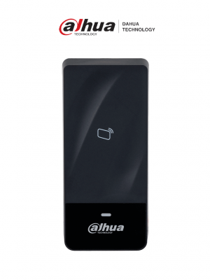 DAHUA ASR1200E - Lectora de tarjetas Mifare 13.56 MHz / Para exteriores / IP66 / Conexión Wiegand o RS485 / Indicador de luz y sonido #AccesoProfesional #ACCDA #MDY - Image 1