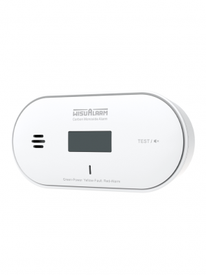 DAHUA WISUALARM DHI-HY-GC30A - Detector de monóxido de carbono (CO) autónomo, Mide temperatura y humedad, Batería de 10 años, Pantalla informativa y luces indicadoras, Alarma de 85 dB, Certificaciones TÜV, CE y UKCA, #LoNuevo #Wisualarm - Image 3