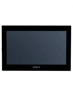 DAHUA VTH5341G-W - Monitor de 10" para videoportero o medición de temperatura, con sistema Android, pantalla táctil, WiFi y RJ45, ranura para MicroSD y PoE estándar. Ideal para medidas COVID-19 / #VDP - Image 2