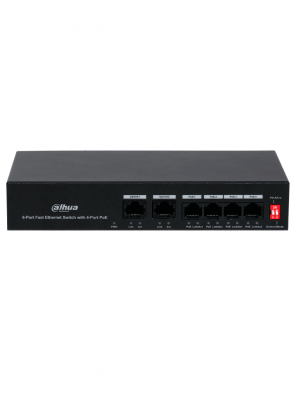 DAHUA DHI-KTP02 - Kit de videoportero IP con monitor táctil de 7" de 8GB de memoria embebida, soporte para alarmas 6&1, frente de calle con apertura remota y tarjetas Mifare (IC Card). Incluye un switch PoE de 4 puertos 10/100. - Image 4