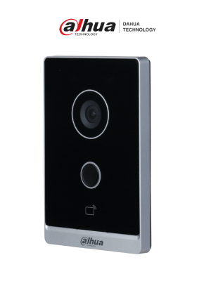 DAHUA VTO2211G-WP - Frente de Calle WiFi para Videoportero IP ultradelgado y estético. Cámara de 2MP con ángulo de 125°. Permite apertura con tarjeta Mifare, app o monitor. Resistente IP65, con PoE y entradas/salidas de alarma. Ideal para seguridad. - Image 1