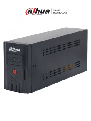 DAHUA DH-PFM350-360-A - UPS de 600VA/360W/ Linea Iteractiva/ Entrada y Salida de 110 Vac +-10%/ 2 salidas /Estabilizador de Voltaje AVR/ Diseño Compacto/ #LoNuevo - Image 1