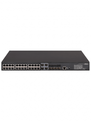 DAHUA DH-AS5500-24GT4XF-370 / Switch Gigabit/ 24 Puertos/ PoE/ Potentes funciones L2 y L3/ Conectividad de nivel empresarial/ Marco Inteligente Resiliente 2 (IRF2) - Image 2