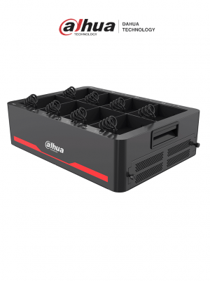 DAHUA DHI-EEC400 - Estación de Recolección para Terminales Portatiles Dahua/ Conexion hasta 8 MPT220/ Soporta Carga de equipos MPT220/ Puertos USB/ Soporta 4 HDD hasta 16TB/ ESPECIAL PARA PROYECTOS/100 a 240 VCA/ #LoNuevo - Image 1