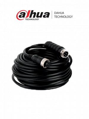 DAHUA MCNU-GXF4-GXM4-3 - Cable extensor tipo aviación de 3 Metros/ Para transmisión de video y audio analogico/ Conectores M12 hembra a M12 macho/ 4 Pines/ Especial para DVR Movil/ - Image 1