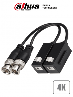 DAHUA PFM8004K - Par de Transceptores Pasivos 4k/ Resolución de Hasta 8 Megapíxeles/ Distancia de Hasta 200 Metros en 4K/ Soporta: 720P/1080P/4MP/5MP/4K/ y Formatos: HDCVI/TVI/AHD/CVBS/ - Image 1