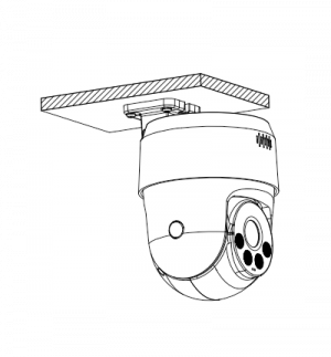 DAHUA SD2A200HB-GN-A-PV-S2 - Camara IP PT de 2 Megapixeles/ Full Color+Disuasion Activa/ Iluminador Dual Inteligente/ Lente fijo/ 30 Metros de Iluminación IR y Visible/  Audio 2 Vias/ IP66/ PoE/ Detección de Humanos/ Ranura MicroSD/ - Image 3