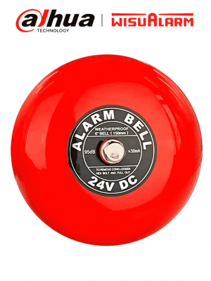 DAHUA WISUALARM DHI-HY-C152 - Campana de Alarma de incendio ofrece una instalación fácil, fabricada en aluminio resistente, emitiendo un sonido potente y claro para una respuesta rápida en situaciones de emergencia, #LoNuevo #Wisualarm - Image 1