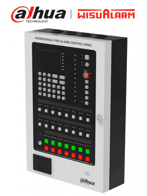 DAHUA WISUALARM HY-1022 - Panel de Detetección de Incendio Direccionable/ 254 Dispositivos 2 Hilos sin Polaridad/ Pantalla de 4.3"/ Largo Historial de Eventos/ Protección contra cortocircuito, circuito abierto y sobrecorriente #LoNuevo #MCI1 #W1D #WDL - Image 1