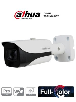 DAHUA HAC-HFW2249E-A-NI - Cámara Bullet Full Color 2 Megapixeles/ Serie Pro/ Lente de 3.6 mm/ Microfono Integrado + 1 Entrada de Audio/ FullColor-Starlight Sin Leds/ WDR Real/ IP67/ #FullColor #SeriePro - Image 1