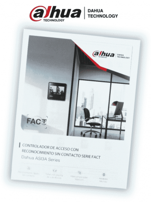 MATPRO020 - Flyer Tamaño Carta con Información de Controles de Acceso Marca Dahua