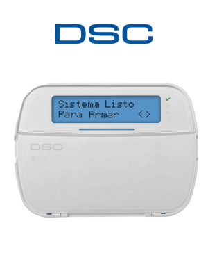 DSC HS2LCDN - Teclado Cableado LCD Alfanumérico de 32 caracteres admite 128 zonas compatible con NEO - Image 1