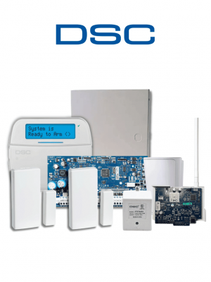 DSC NEO-RF-LCD-IPLTE-SB Paquete NEO 32 Zonas /Comunicador Dual TL280LE/Panel HS2032/Teclado RF LCD HS2LCDRF9N/2 Contactos PG9303/1 PIR Inalámbrico PG9914/Transformador/Gabinete GMX003. Sin Batería #LosPrincipales  #PLANDEBENEFICIOS #LEÓN - Image 1