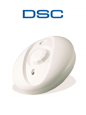 DSC BV501GB - Detector de movimiento PIR 360° con detector de ruptura de vidrio cableado con tamper para montaje en techo - Image 1