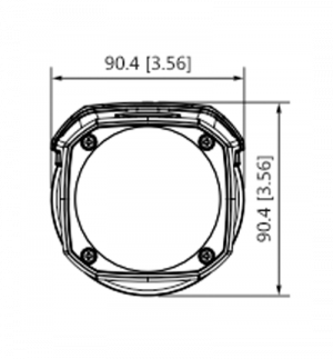 DAHUA HAC-HFW1500D - Camara Bullet de 5 Megapixeles/ Metalica/  Lente de 3.6 mm/ 92 Grados de Apertura/ IR de 80 Mts/ IP67/ Soporta: CVI/CVBS/AHD/TVI/ - Image 3