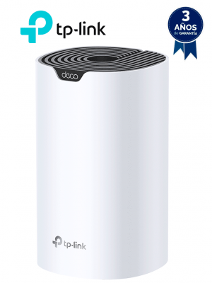 TP-LINK Deco S7(1-pack) -Router MESH para hogar de doble banda Wi-Fi 5 AC1900 Mbps con 3 puertos Gigabit WAN/LAN, 3 antenas internas y administración mediante la app Deco (iOS, Android). - Image 1