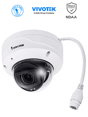 VIVOTEK FD9388-HTV - Cámara IP domo exterior 5 MP, lente varifocal remoto 2.8-12mm, H.265, Smart IR 30m, WDR Pro, ciberseguridad Trend Micro, SNV, Smart Stream III, micrófono integrado, IP66/IK10, NDAA, ONVIF #CONGELA2 #vtk - Image 1