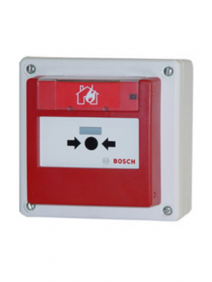 BOSCH F_FMC420RWHSRRD - Pulsador de alarma de incendio para exterior / Opcion de REARME / Rojo - Image 1
