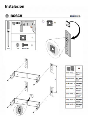 BOSCH F_KIT DE INSTALACION EN RACK DE 19 PULGADAS - Image 4
