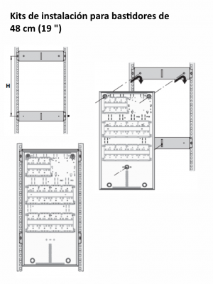 BOSCH F_KIT DE INSTALACION EN RACK DE 19 PULGADAS - Image 3