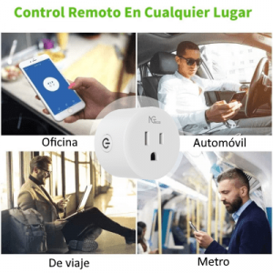NGTECO NGP300 - Contacto Inteligente WiFi / Control Remoto vía App /  Personalice Horarios   / Control por Voz / Compatible con Amazon Alexa y Asistente de Google - Image 5
