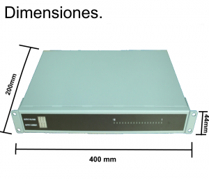 SAXXON PSU1220D18US - Fuente de Poder Profesional Regulada de 18 Canales/ Montaje en Rack/ Salida ajustable de 12 VDC a 13.8 VDC/ 20 Ampers/ Certificación UL/ Protección contra Descargas/ - Image 2