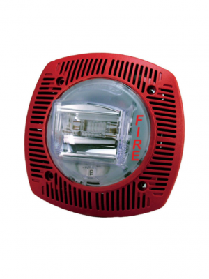 BOSCH F_ GSSPK24WLPR - Altavoz ESTROBO de montaje en pared color rojo certificacion UL - Image 1