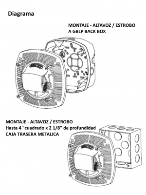 BOSCH F_GSSPK24CLPW - Altavoz ESTROBO / Color blanco / Techo / UL - Image 2