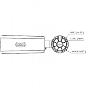 DAHUA -HFW8242E-Z4FR-IRA-LED - Cámara IP Bullet Resolución de 2 MP/ Lente Mot. 8 a 32mm/ ∢ 40°-12.9°/ IR 10 mts/ IA WizMind/ Reconocimiento Facial/ Metadatos de Video/ Starlight/ PoE/ WDR/ H.265/ IP67/ IK10/ E&S Alarma/ E&S Audio/ - Image 3