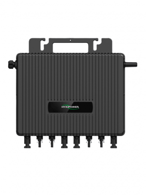 HYXIPOWER HYXM2000S - Microinversor Residencial / Potencia Salida 2000W / Comunicación SUB-1G / Conexión Hasta 4 Módulos /Protección IP67 / Diseño Tipo Gancho / Plug & Play #SOLAR #MCI1 - Image 2