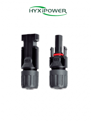 HYXIPOWER EPL01 - Par de Conectores MC4 para Módulos Fotovoltaicos / Protección conta Agua / Resistencia contra la tensión / Conector Hembra - Macho #SOLAR #MCI1 - Image 1