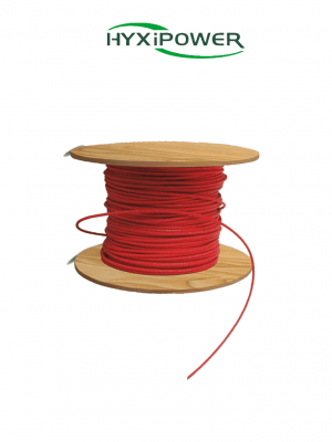 HYX  H1Z2Z2-KR6 - Cable Fotovoltaico Color Rojo 6mm2 / 10AWG / Cubierta libre de halógenos / Venta por Metro #SOLAR - Image 1