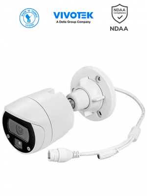 VIVOTEK IB9369 -  Cámara IP bullet exterior 2 MP, lente fijo 2.8mm, Iluminadores Smart IR 30m, WDR digital, Smart Stream III, Smart Motion, 3DNR, Ranura MicroSD, IP66, IK10, NDAA, ONVIF - Image 1