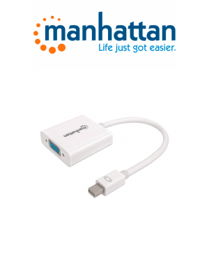 MANHATTAN - 322508 Adaptador DisplayPort Mini M a VGA H - Image 1