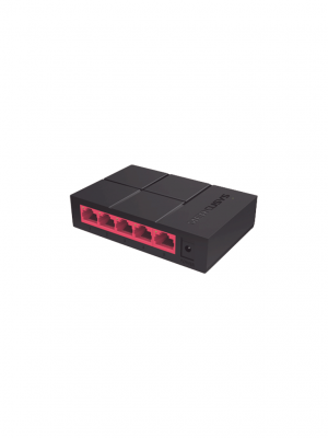MERCUSYS MS105G - Switch no administrable para escritorio con 5 puertos 10/100/1000 Mbps, diseño compacto y función Plug and Play. #M&TDIC - Image 2