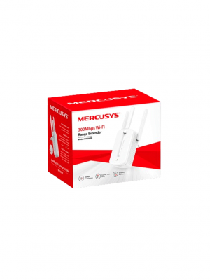 MERCUSYS MW300RE -Repetidor de cobertura WiFi N con tecnología MU-MIMO, velocidad de 300 Mbps en 2.4 GHz, 3 antenas externas y botón WPS. #MERYD - Image 3