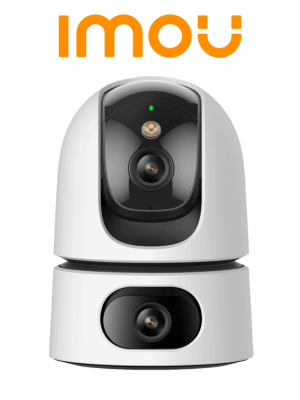IMOU Ranger Dual (IPC-S2XN-6M0WED) - Cámara IP WiFi Dual de 6MP tiene un lente fijo y un lente PT de 3MP cada uno, visión nocturna de 15m, audio bidireccional con micrófono y altavoz integrados, e IA #LoNuevo #CONGIMOU1 #MCI1 - Image 1