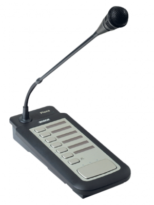 BOSCH M_LBB195600 - Estacion de llamada de alarma por voz plena / Teclas de seleccion para 6 zonas - Image 1
