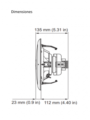 BOSCH M_LC1UM24E8- ALTAVOZ DE TECHO/ 24 W/ REJILLA METALICA/ 6 PULGADAS - Image 4