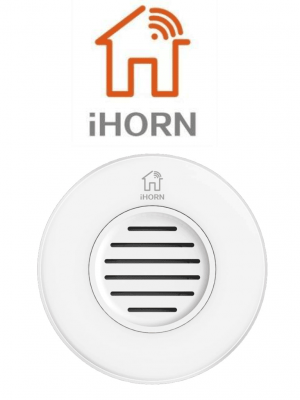 IHORN HC109F - Sirena inalambrica 433 Mhz / Interiores / Compatible con panel ND1 y N8003 - Image 1